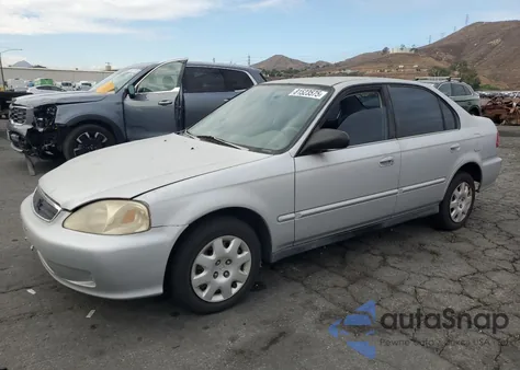 2000 Honda Civic Base from USA, damaged, VIN 2HGEJ6613YH538108